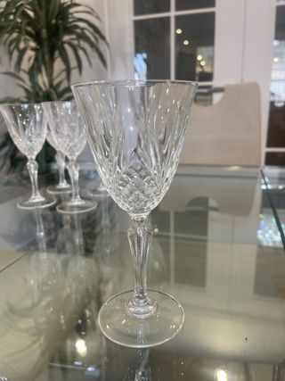 6 Copos Cristal Francês Salzburg 24%PbO