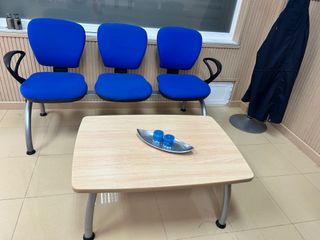 Mamparas oficina madera y metal, muebles oficina