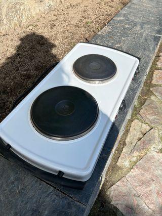 Placa eléctrica doble