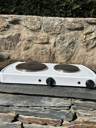 Placa eléctrica doble