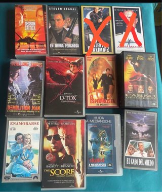 Películas VHS Originales