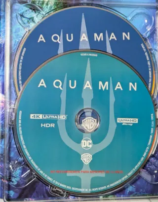 Aquaman UHD 4K Blu-ray Digibook