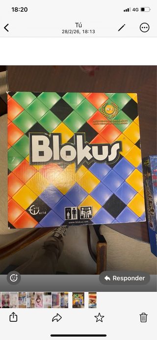 Juego de mesa Blokus