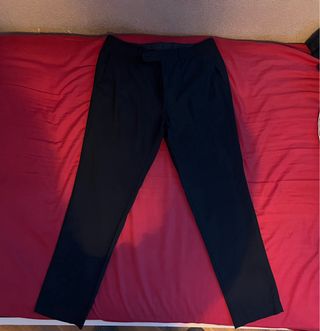 Traje CH Lana Tropical Negro Talla 34