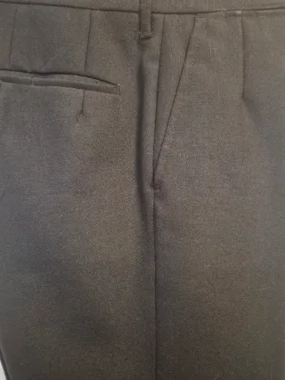 Traje azul marino oscuro talla grande