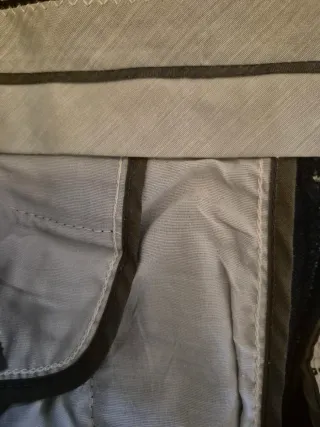 Traje azul marino oscuro talla grande