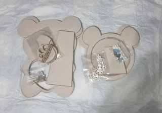 Kit Scrapbooking Oso  y osita Corazón