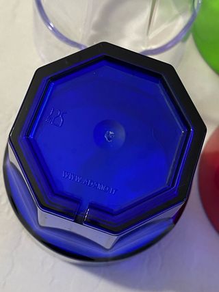 Set 4 Bicchieri Plastica Colorati