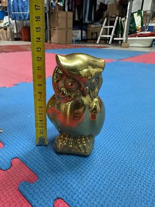 Figura decorativa de búho