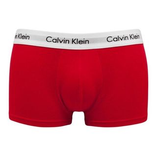 Lote 3 Boxers Calvin Klein Azul, Blanco, Rojo