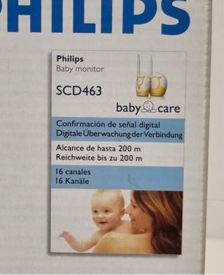 Vigilabebés Philips SCD463