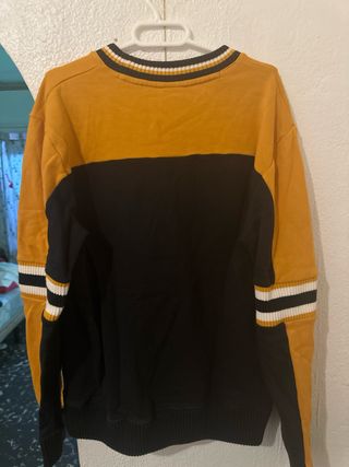 Sudadera Champion Negra y Amarilla