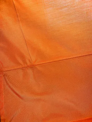 Estor naranja tela ideal dormitorio buen estado