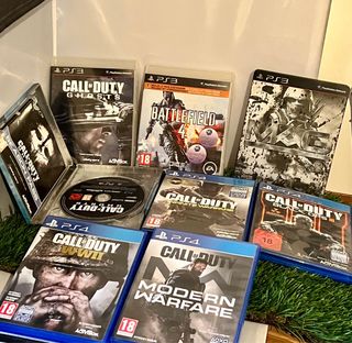 Jogos PS3 e PS4 Call of Duty, Battlefield e Mag