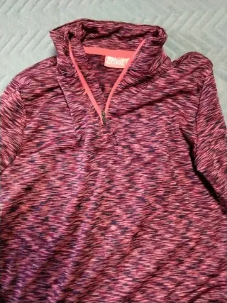 Camiseta Térmica Crivit azul Media Cremallera