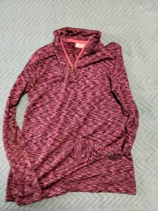 Camiseta Térmica Crivit azul Media Cremallera