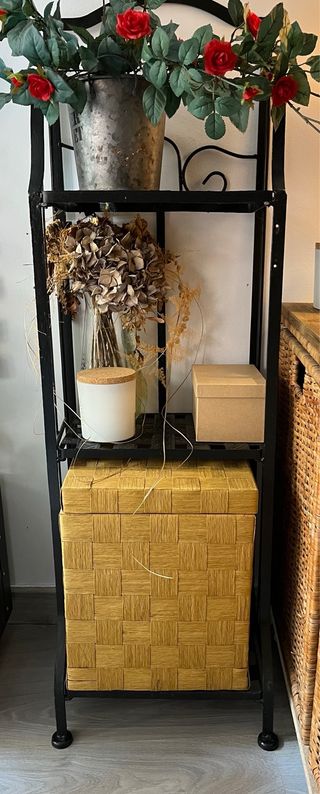 Estantería Hierro Negra