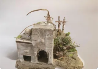 Scena Crocifissione Gesù Cristo