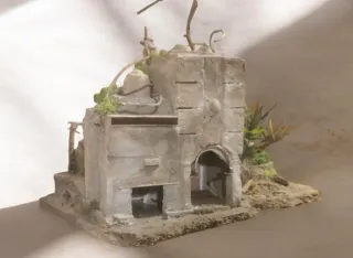 Scena Crocifissione Gesù Cristo