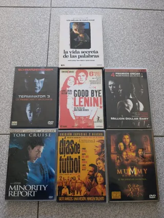 Películas DVD (1=2€)