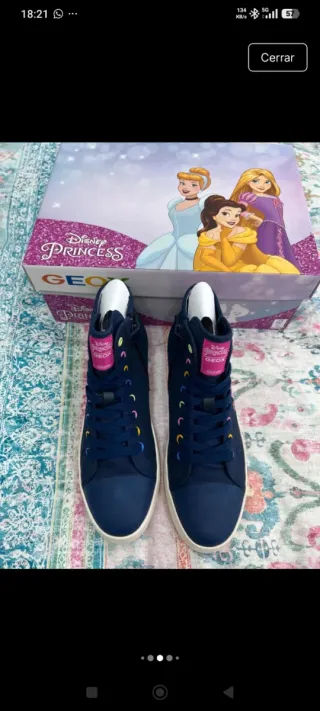 Zapatillas Altas Disney Princesas Stronger Togethe