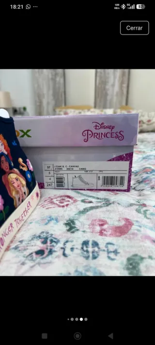 Zapatillas Altas Disney Princesas Stronger Togethe