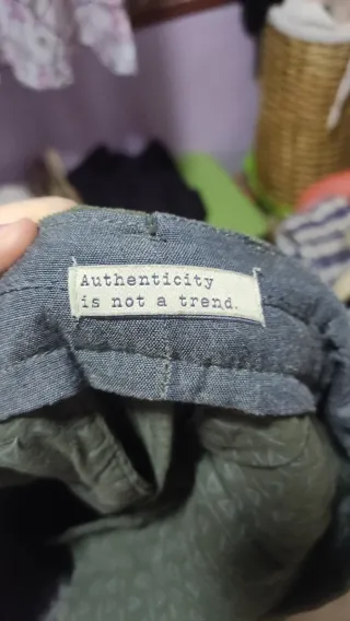 Pantalón Chino de pana Scalpers Verde Talla 42