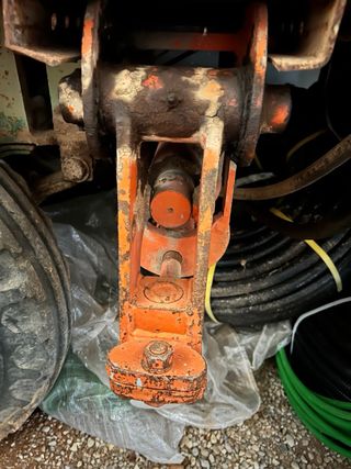 Pala cargadora para uva