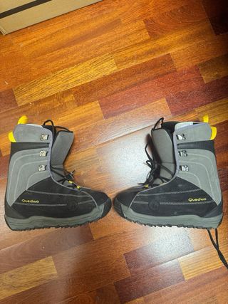 Tabla, fijaciones y botas snowboard usadas 2 veces
