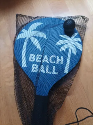 Raquetas de playa con bolsa