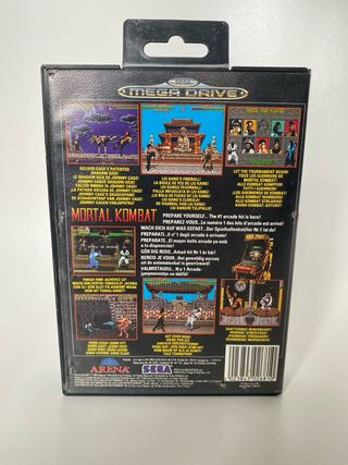 Mortal Kombat Sega Mega Drive