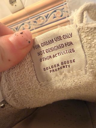 Zapatillas Golden Goose Beige/Plata Talla 38