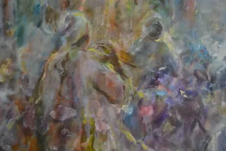 Cuadro al óleo gran formato