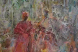 Cuadro al óleo gran formato