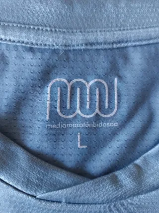 Camiseta Running Media Maratón Bidasoa 2026 Talla