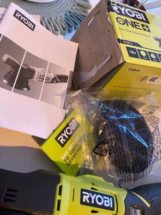 Pulidora Ryobi 18V ONE+ Dual Action