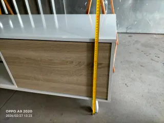 Mesa de comedor y mueble TV madera  660552139