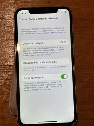 iPhone X 256 GB Plata
