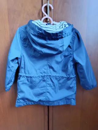 Gabardina Sfera azul talla 3-4 años