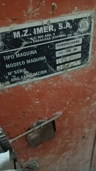 Hormigonera Eléctrica 200L