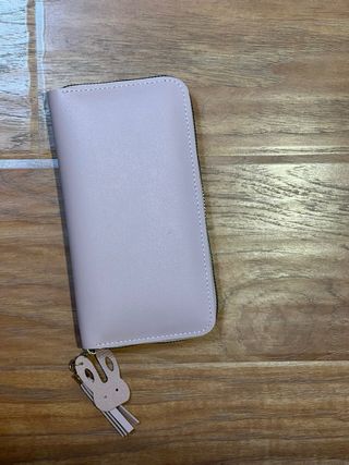 Monedero rosa de mujer cartera billetera elegante