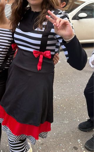 Disfraz Mimo Mujer Atosa Talla XS