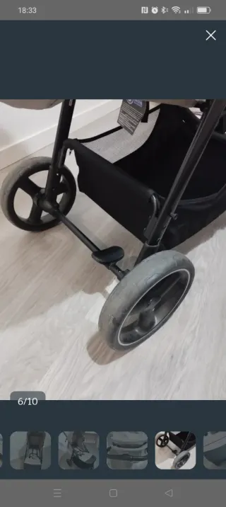 Carro de bebé - trig kiderkraf