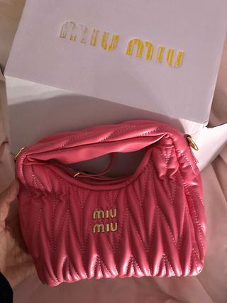 Bolso rosa elegante