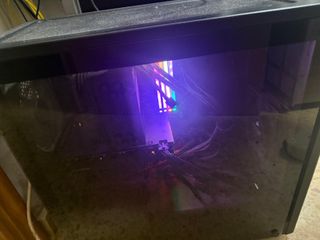 PC da Gaming Nero/Viola in Buono Stato