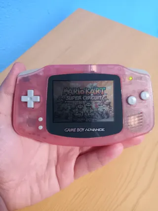 Nintendo Game Boy Advance Rosa Originale