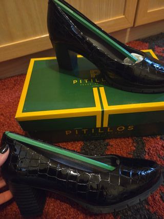 Zapatos Pitillos negros casi sin usar