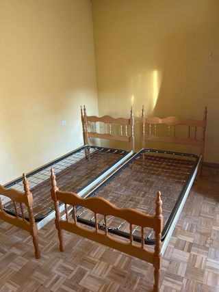 Juego de 2 cabeceros de cama de madera