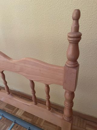 Juego de 2 cabeceros de cama de madera