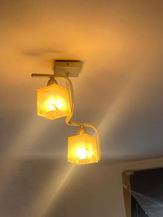 Lámpara de techo moderna 2 luces